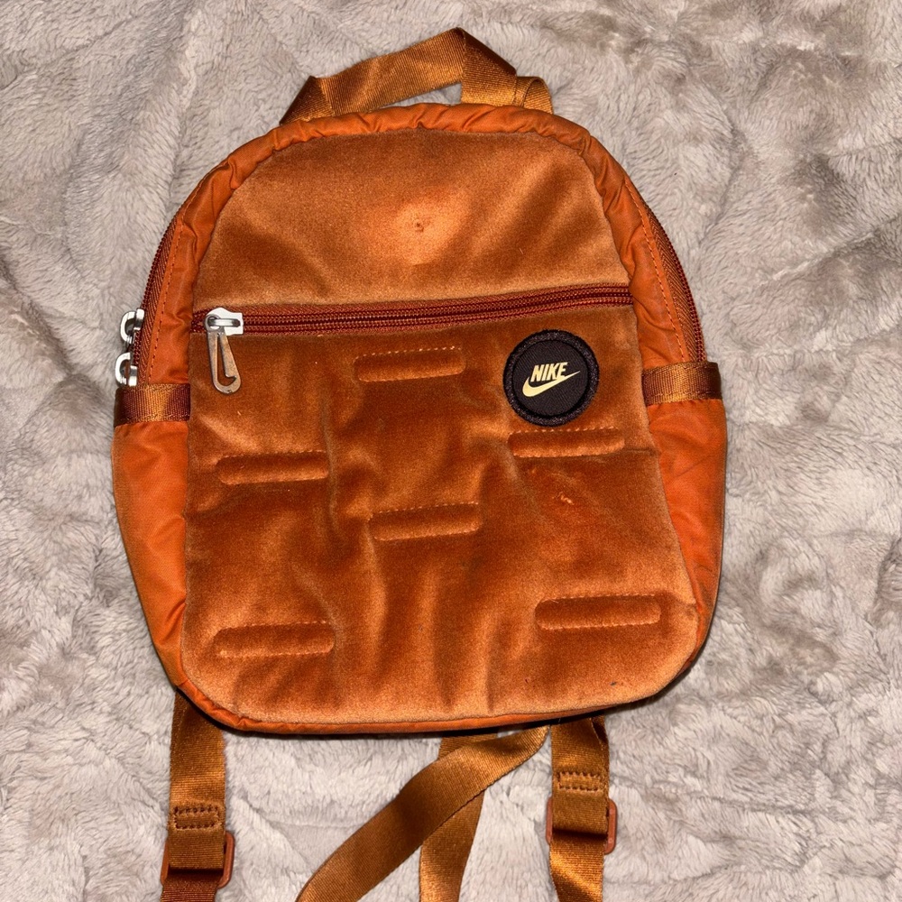 Nike Orange Mini Backpack